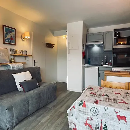 Aux Pieds Vue Superbe Sur Les Pistes Апартаменты Ле-Гет